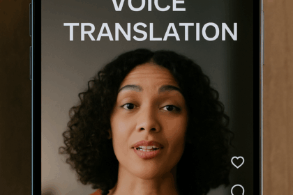AI voice translation
