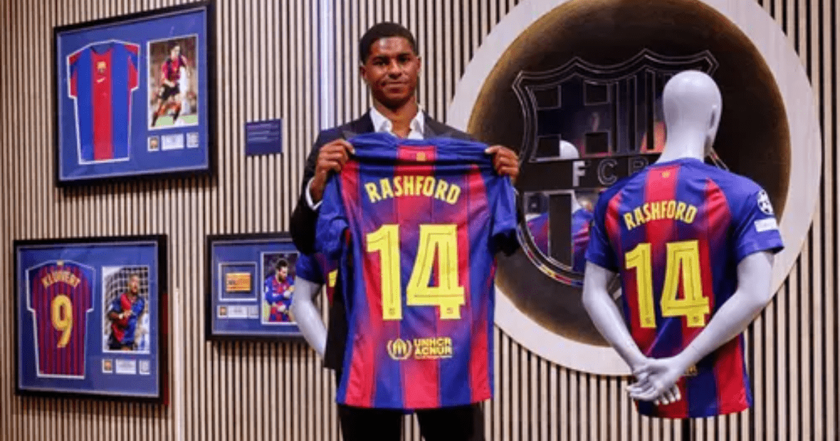 Marcus Rashford Barcelona